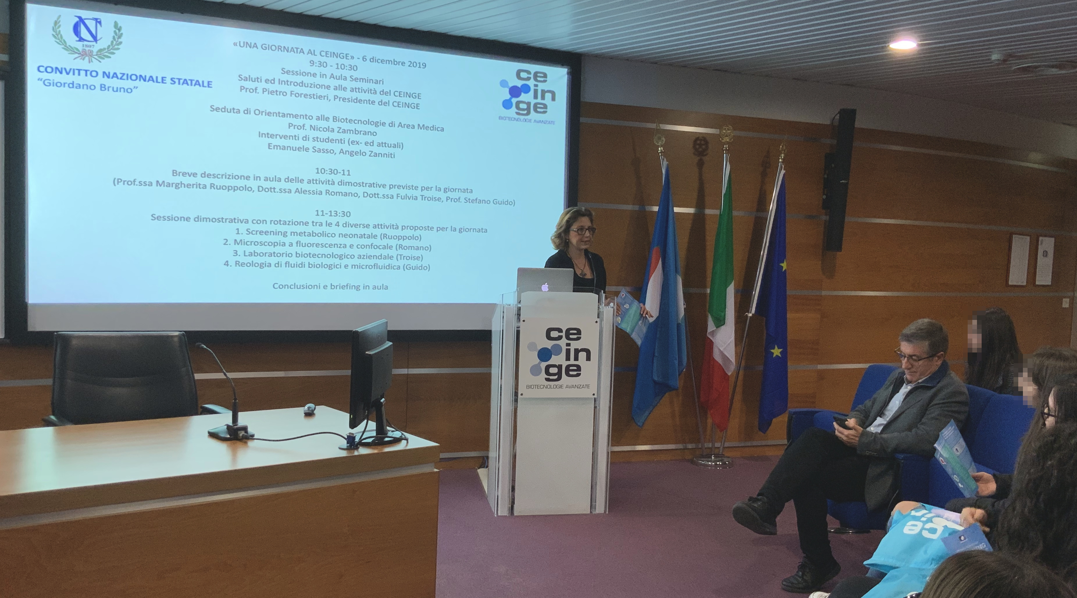 La prof. Margherita Ruoppolo, responsabile CENTRO UNICO Regionale screening neonatale