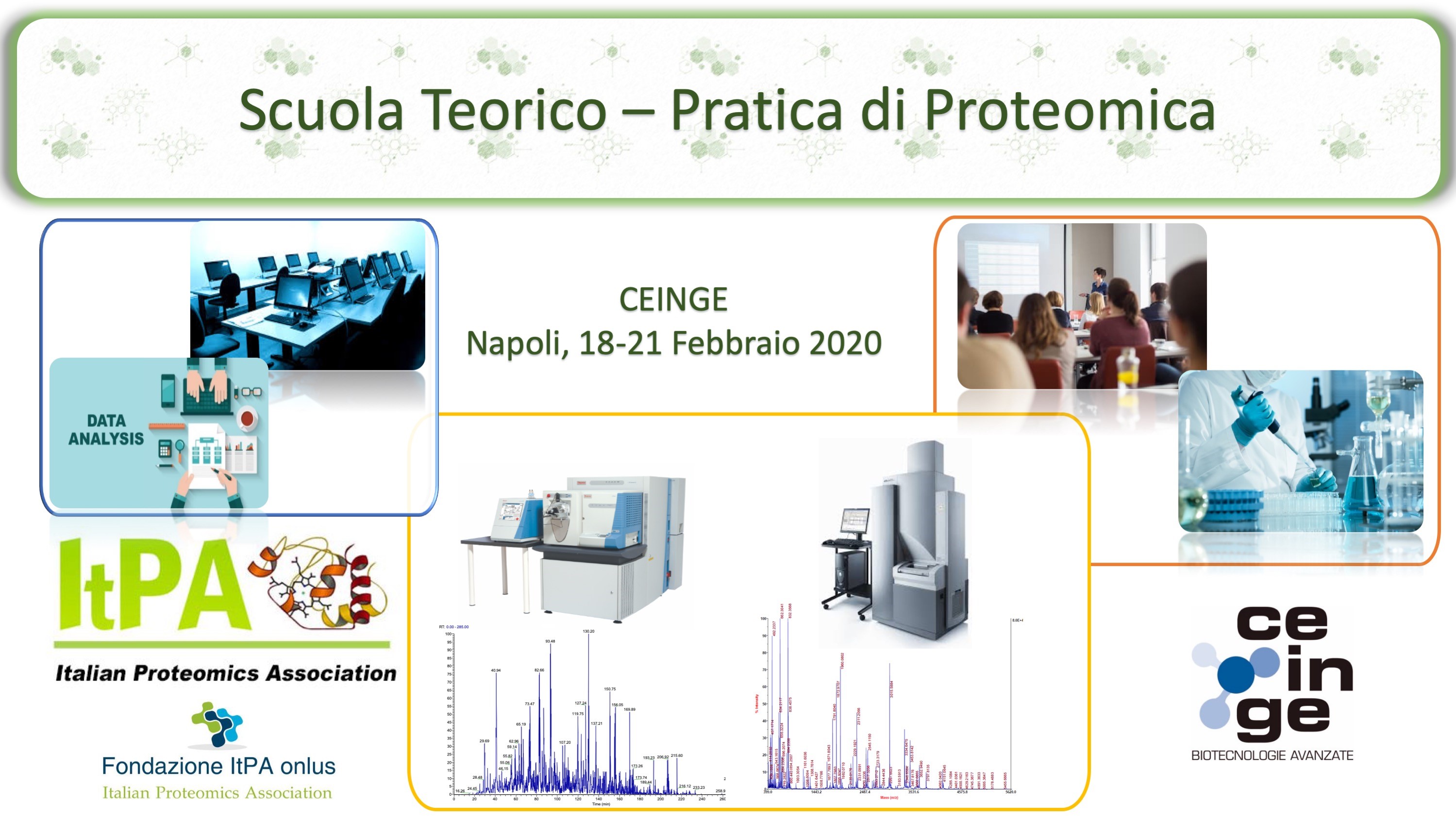 scuola di proteomica ft credits@ceinge